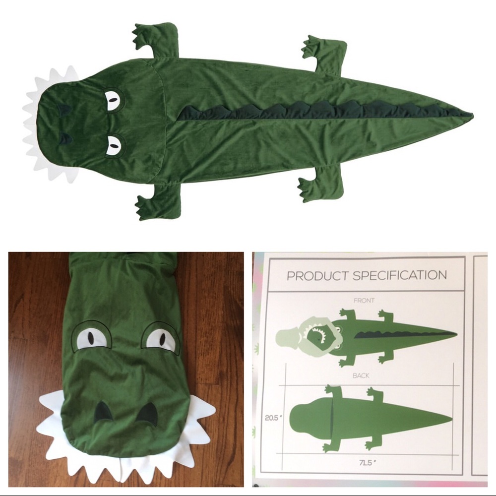 Alligator Snuggle Sack